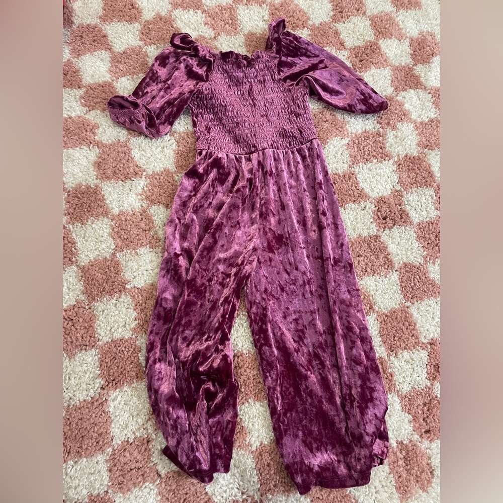 Cozy, Stylish Velvet Toddler Jumpsuit